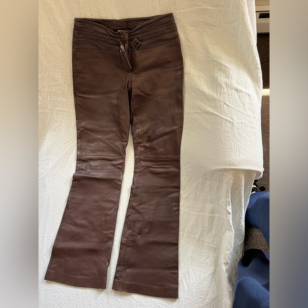 Lamb Leather Pants